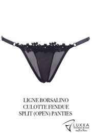 Panty CULOTTE FENDUTA CON PLEATS SUL RETRO