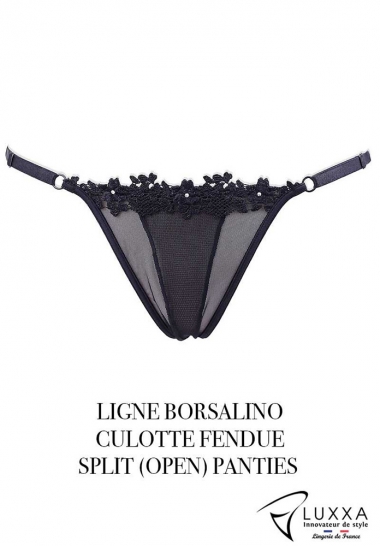 CULOTTE FENDUTA CON PLEATS SUL RETRO