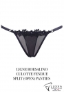 Luxxa Biancheria CULOTTE FENDUTA CON PLEATS SUL RETRO 1