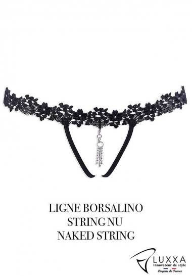 Luxxa Biancheria STRING NUDO GIOIELLO