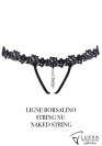 Luxxa Biancheria STRING NUDO GIOIELLO 1
