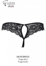 Luxxa Biancheria TANGA CON STRASS BLU 4