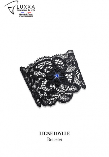 BRACCIALE CON STRASS BLU