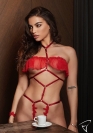 Luxxa Biancheria BODY IMBRAGATURA NUDO CON VELETTO 1